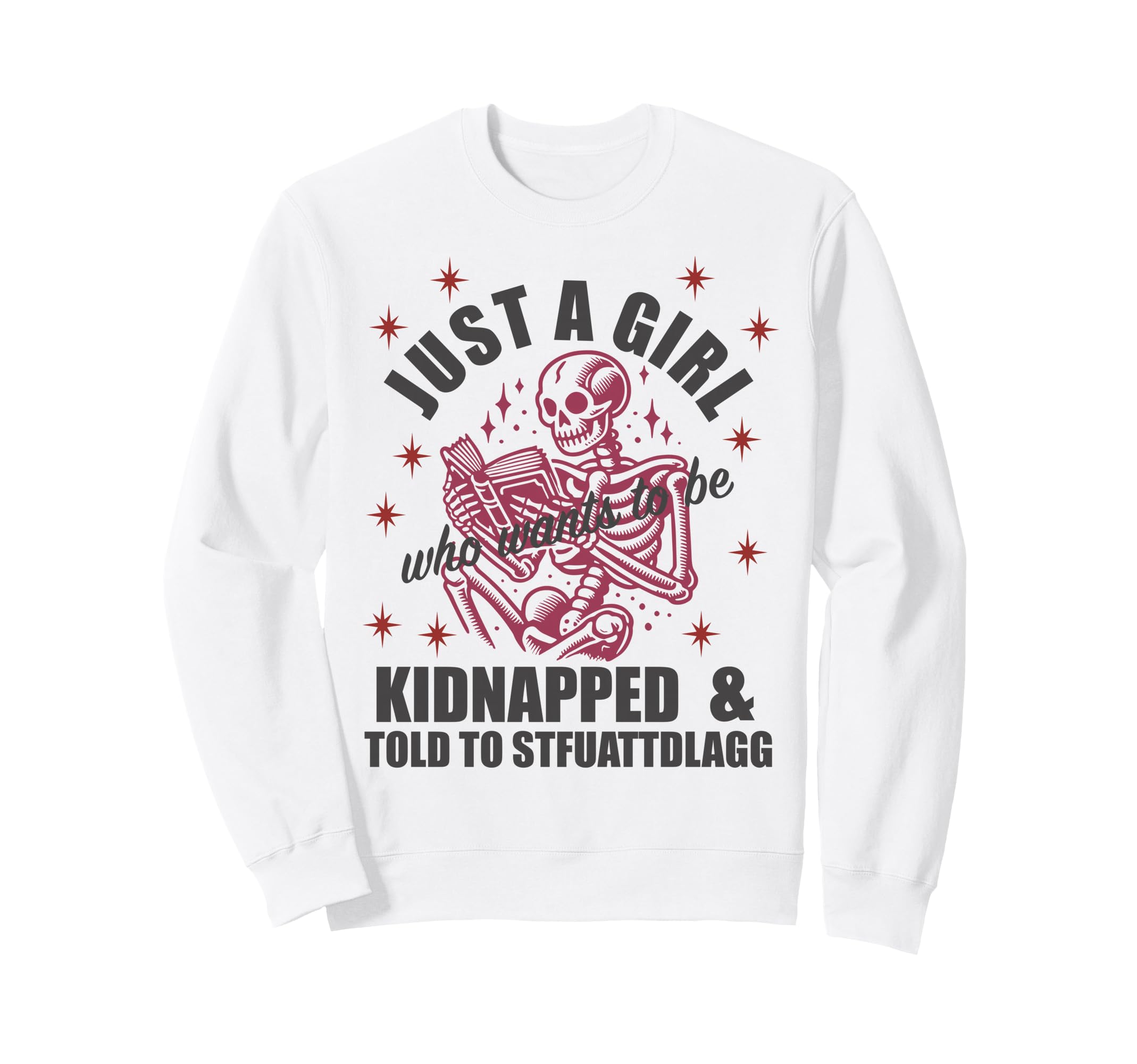 Dark Romance Reader Smutty Book Sweatshirt - Custom Art Print for Adults - T-Shirt, Sweatshirt, Hoodie