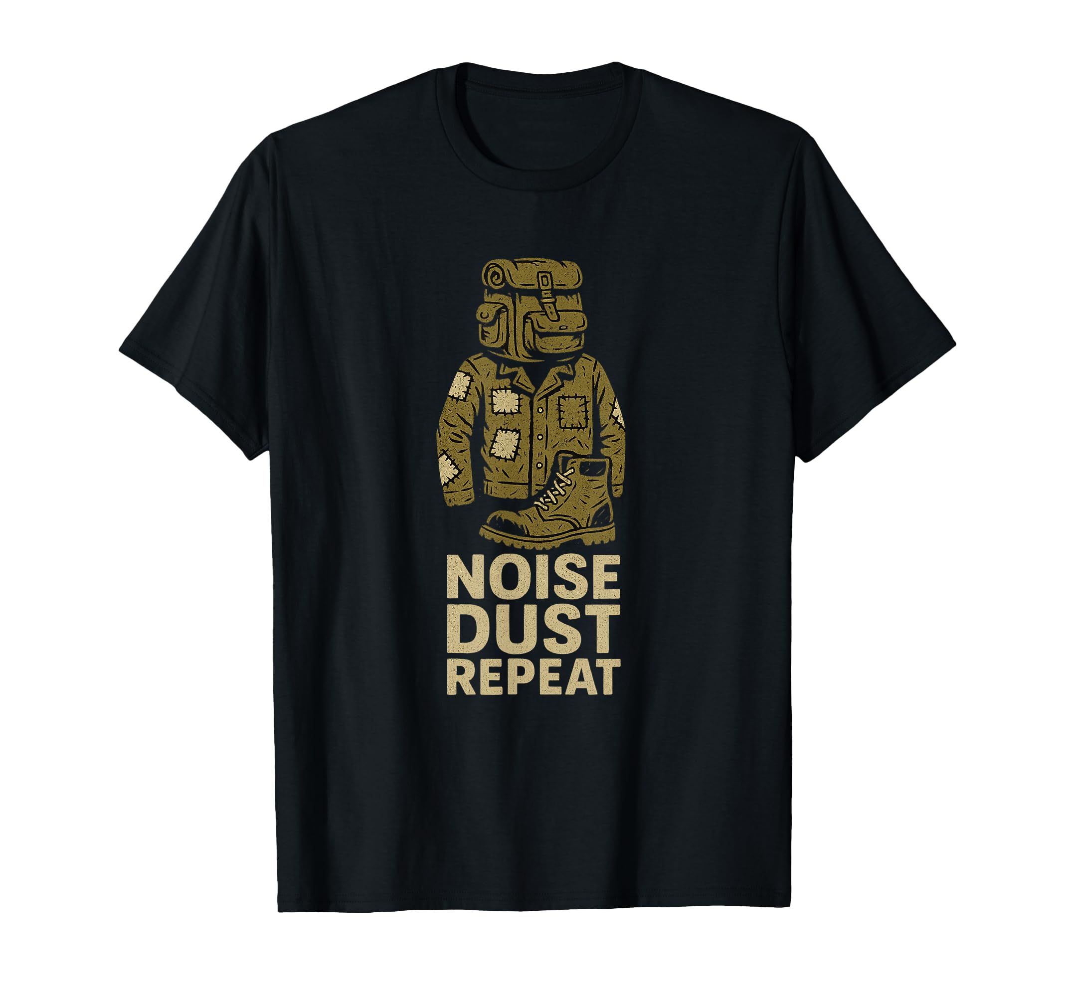 Noise Dust Repeat T-Shirt - Casual Everyday Wear Unisex - T-Shirt, Sweatshirt, Hoodie