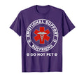 Emotional Support Boyfriend Do Not Pet T-Shirt - Graphic Print Unisex - T-Shirt, Sweatshirt, Hoodie