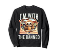 Im Banned Hearts Funny Reading Sweatshirt - Casual Everyday Wear Unisex - T-Shirt, Sweatshirt, Hoodie