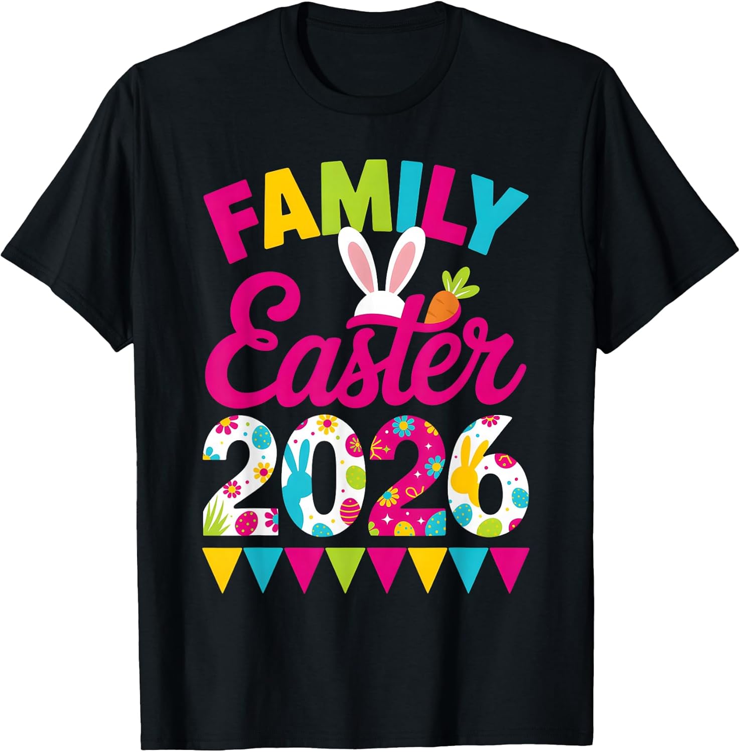 Family Easter Bunny Egg Hunt Holiday Crew Unisex T-shirt, Sweatshirt, Hoodie, Long Sleeve Tee - T-Shirt, Sweatshirt, Hoodie