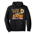 Wild About Reading Book Lover And Book Hoodie - Minimalist Print Unisex - T-Shirt, Sweatshirt, Hoodie