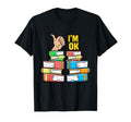 Funny Im Ok Book Nerd Bookstore Book T-Shirt - Casual Everyday Wear Unisex - T-Shirt, Sweatshirt, Hoodie