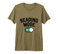 Reading Mode Bookish Bookworm Book T-Shirt - Unique Graphic for Adults - T-Shirt, Sweatshirt, Hoodie