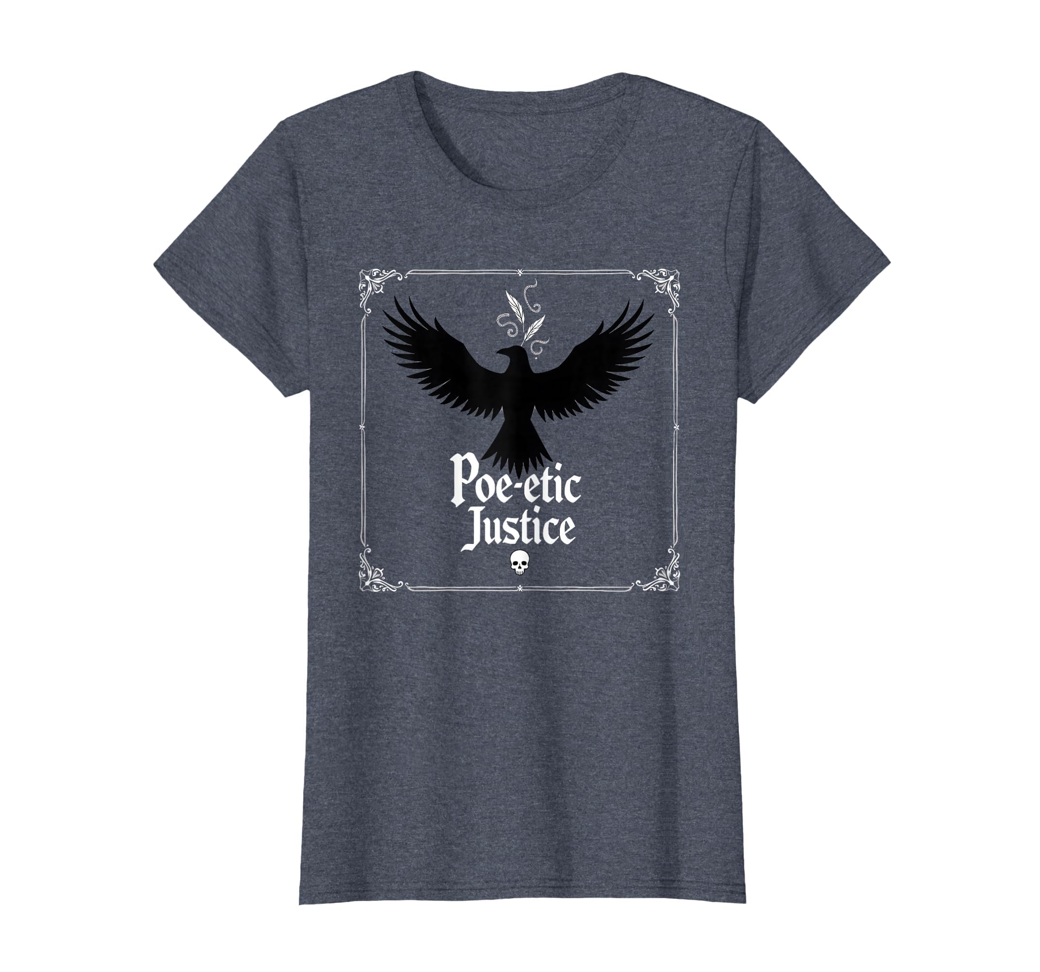Halloween Literature Poe Etic T-Shirt - Custom Art Print for Adults - T-Shirt, Sweatshirt, Hoodie