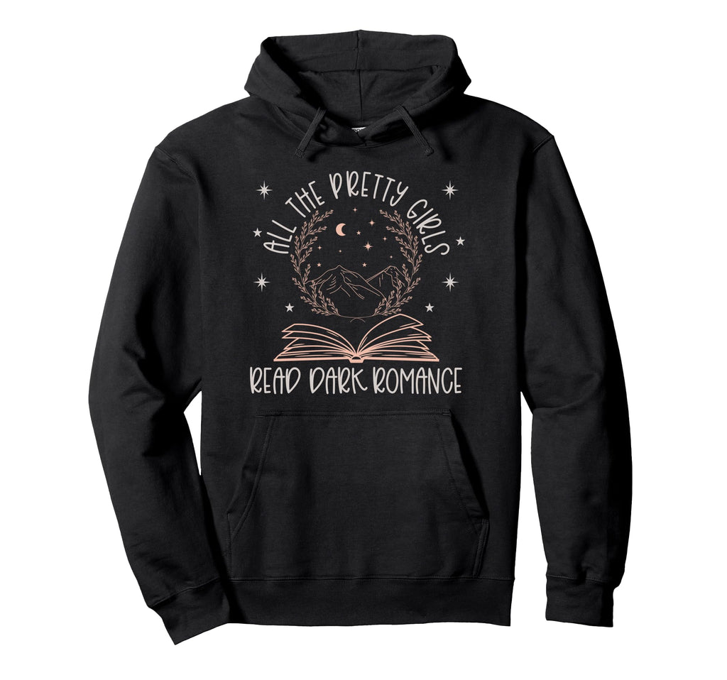 Dark Romance Spicy Pretty Read Smutt Hoodie - Minimalist Print Men Women - T-Shirt, Sweatshirt, Hoodie