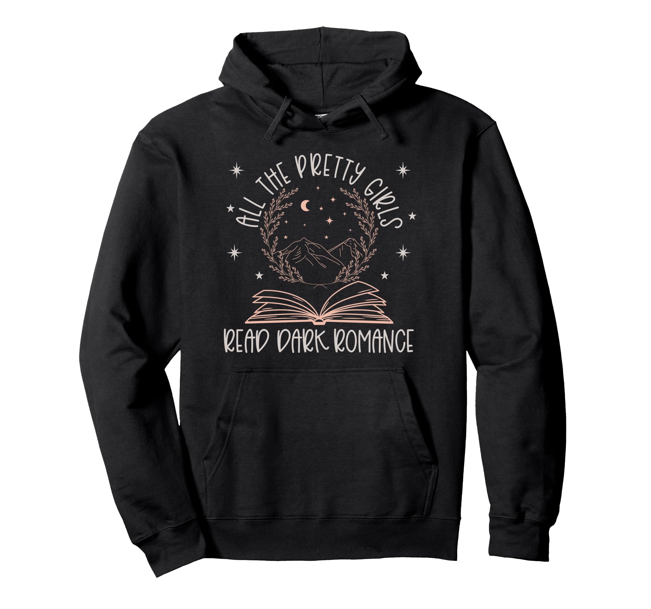 Dark Romance Spicy Pretty Read Smutt Hoodie - Minimalist Print Men Women - T-Shirt, Sweatshirt, Hoodie