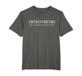 Trashpowerblues Mens Introvert Anti T-Shirt - Minimalist Print Men Women - T-Shirt, Sweatshirt, Hoodie