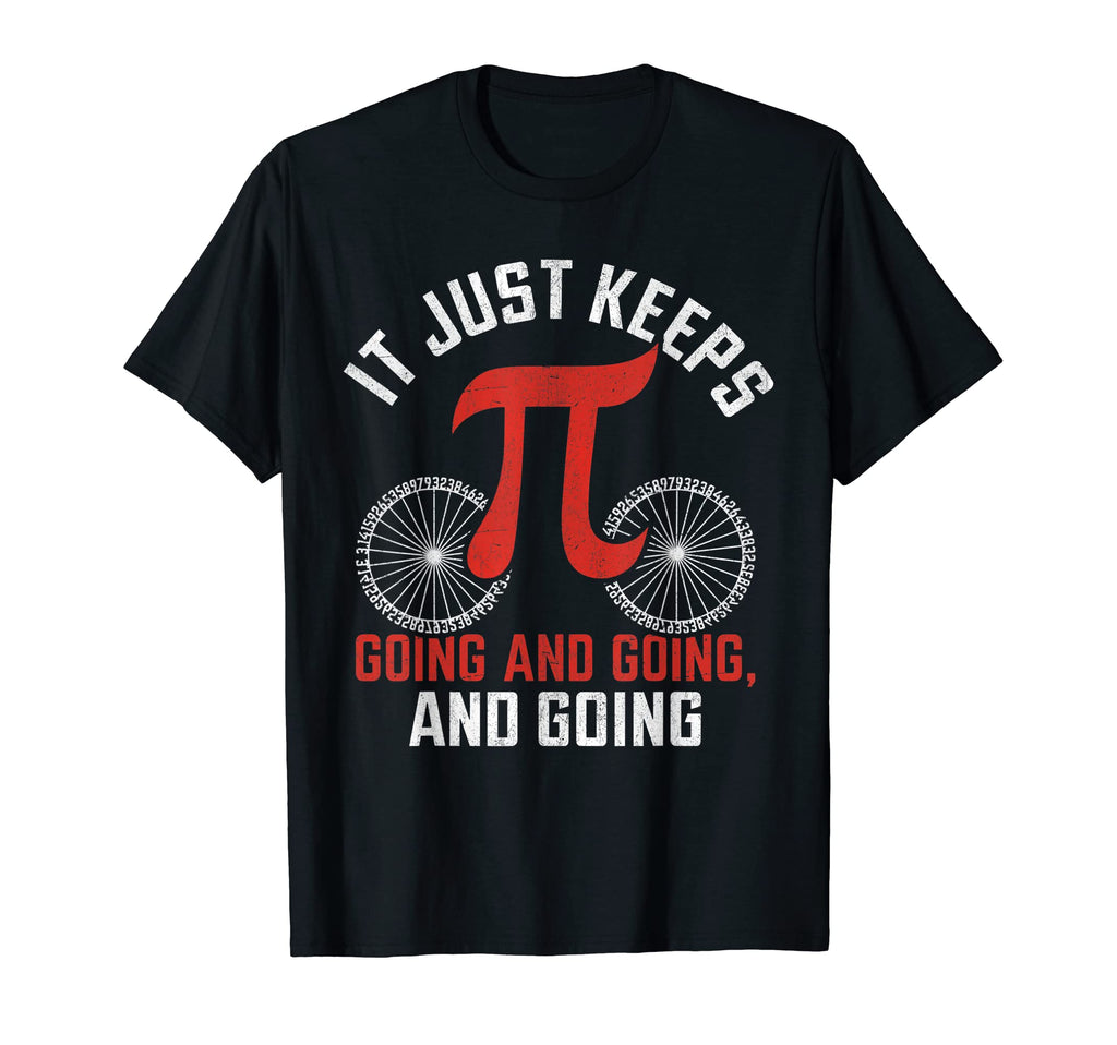 Funny 3 14 Pi Math Club Keeps Going T-Shirt - Streetwear Style Men Women - T-Shirt, Sweatshirt, Hoodie
