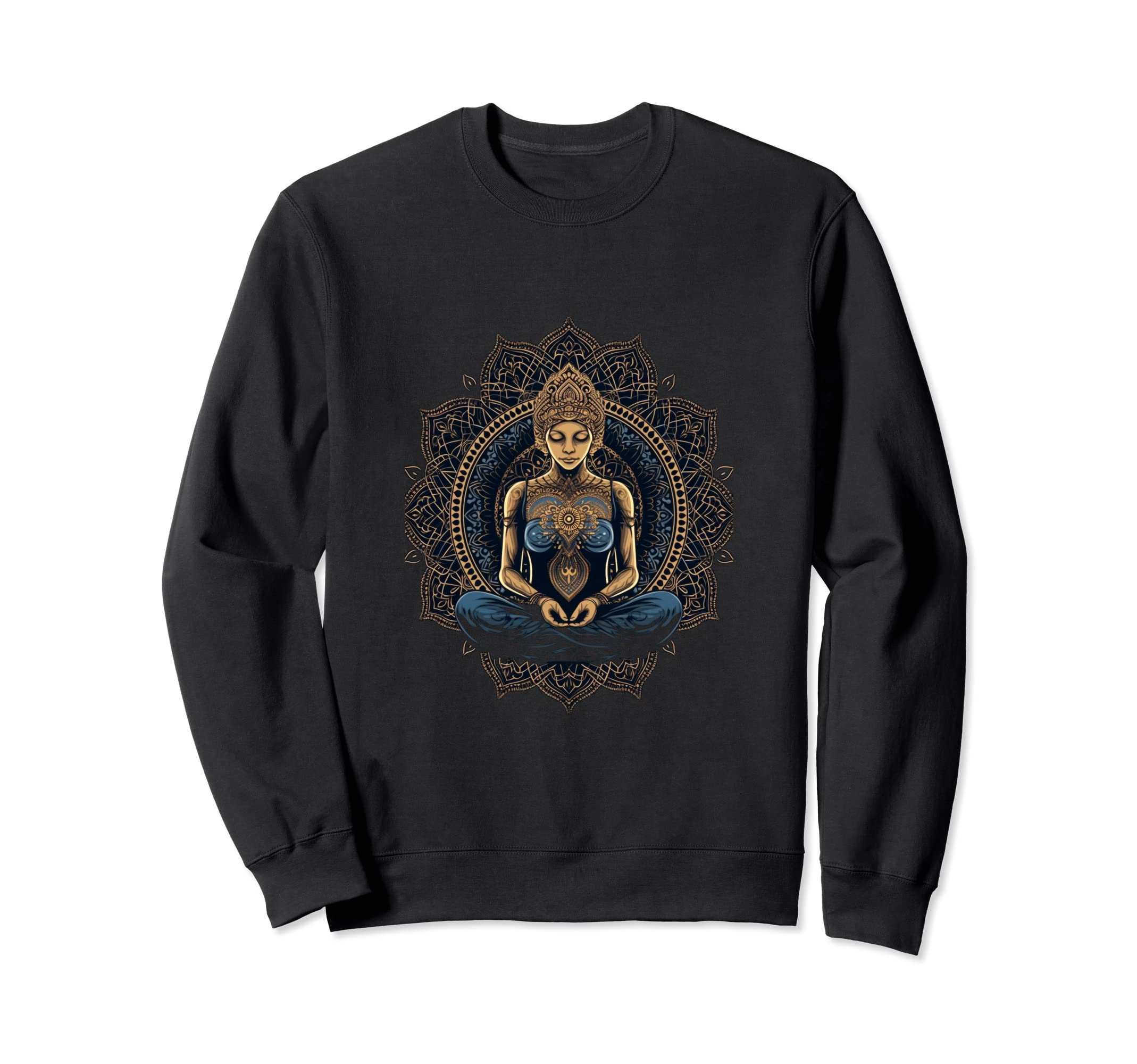 Yoga Meditation Mandala Yogi Sweatshirt - Streetwear Style Unisex - T-Shirt, Sweatshirt, Hoodie