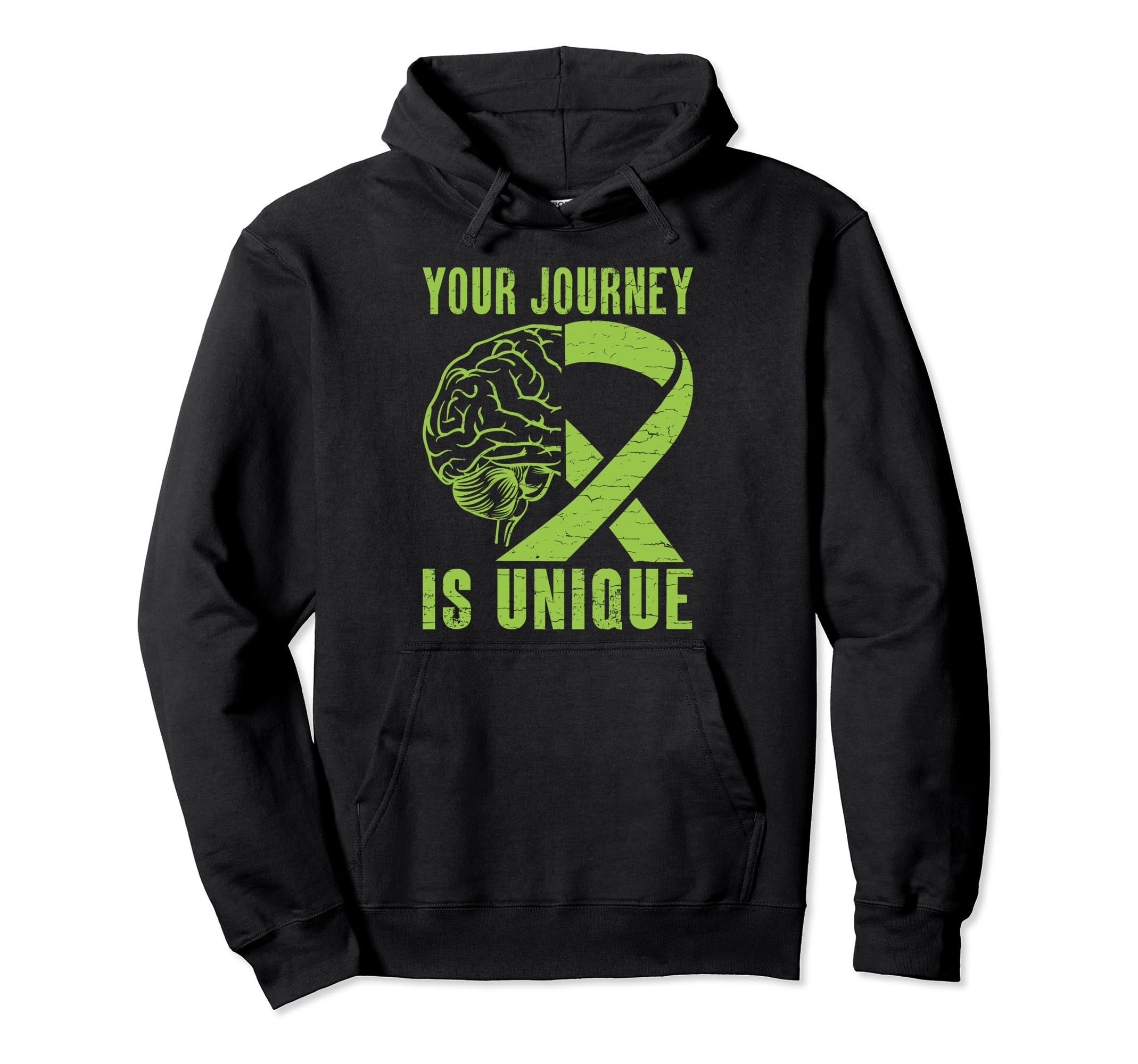 Your Journey Is Unique Mental Health Hoodie - Novelty Apparel Men Women - T-Shirt, Sweatshirt, Hoodie