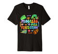 Progress Over Perfection Teacher Gift T-Shirt - Trendy Graphic Men Women - T-Shirt, Sweatshirt, Hoodie