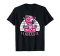 Flamaste Funny Flamingo Yoga Meditation T-Shirt - Graphic Print for Adults - T-Shirt, Sweatshirt, Hoodie