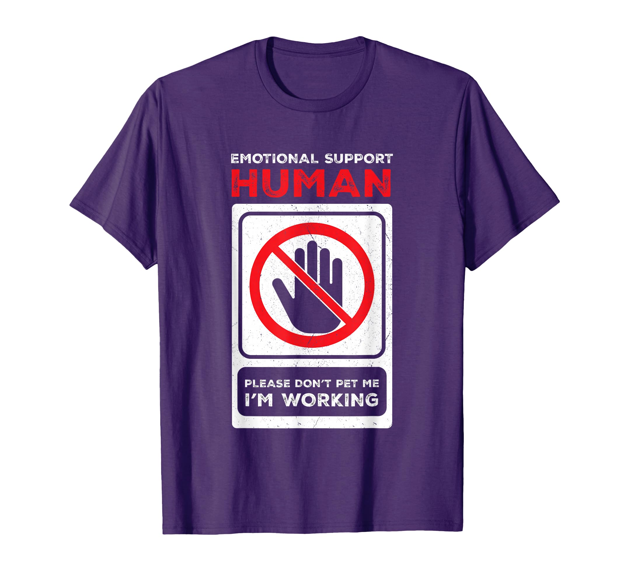 Emotional Support Human Halloween T-Shirt - Aesthetic Graphic for Adults - T-Shirt, Sweatshirt, Hoodie