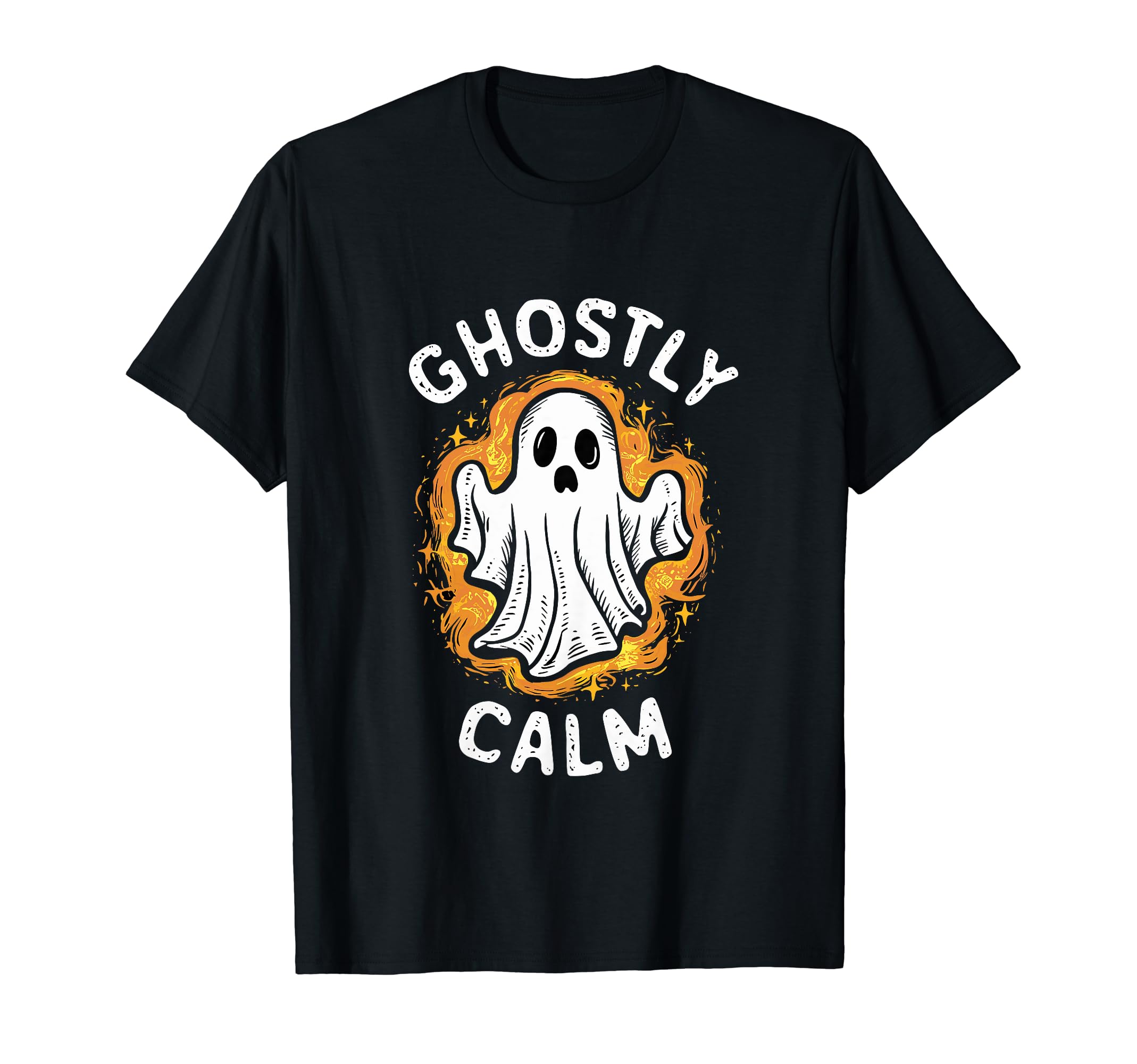 Ghost Monster Meditation T-Shirt - Casual Everyday Wear for Adults - T-Shirt, Sweatshirt, Hoodie