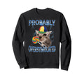 Probably Overstimulated Sweatshirt - Casual Everyday Wear Men Women - T-Shirt, Sweatshirt, Hoodie