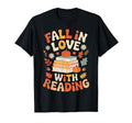 Fall Love Reading Book Lovers Autumn T-Shirt - Aesthetic Graphic Men Women - T-Shirt, Sweatshirt, Hoodie
