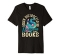 Easily Distracted Dragons And Books T-Shirt - Minimalist Print Unisex - T-Shirt, Sweatshirt, Hoodie
