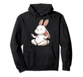 Meditation Rabbit Yoga Pose Relaxing Hoodie - Graphic Print Men Women - T-Shirt, Sweatshirt, Hoodie