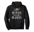 Meditation Astrology Connection Hoodie - Aesthetic Graphic for Adults - T-Shirt, Sweatshirt, Hoodie