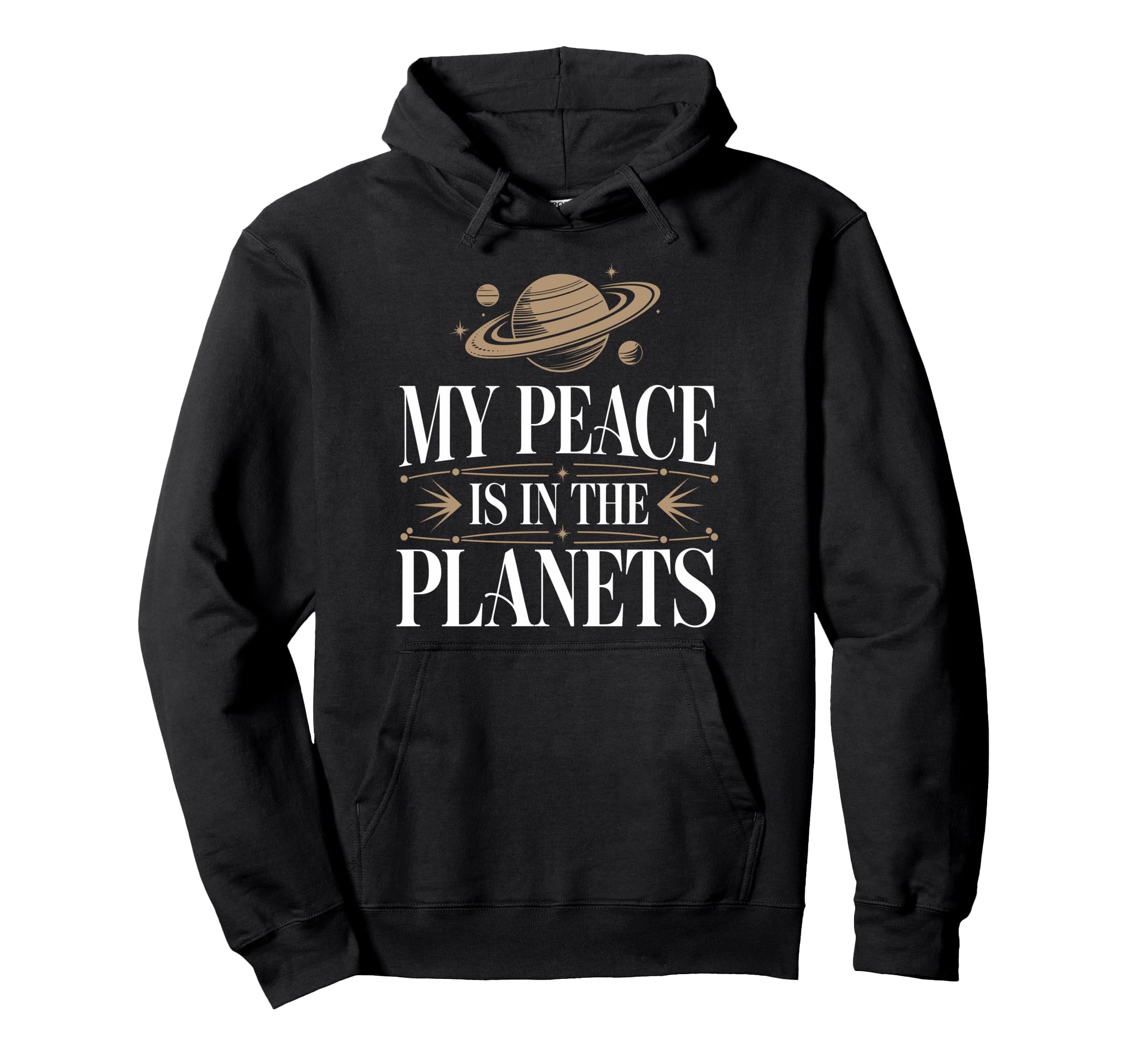 Meditation Astrology Connection Hoodie - Aesthetic Graphic for Adults - T-Shirt, Sweatshirt, Hoodie