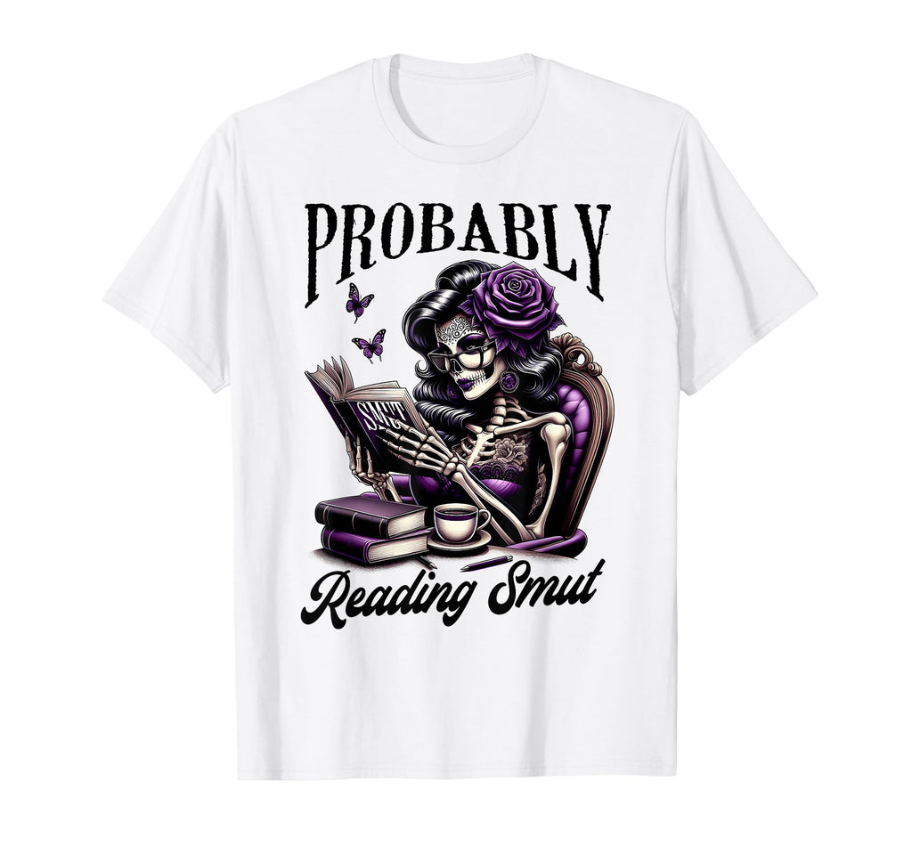Smut Reader Spicy Book Romance Reading T-Shirt - Trendy Graphic for Adults - T-Shirt, Sweatshirt, Hoodie