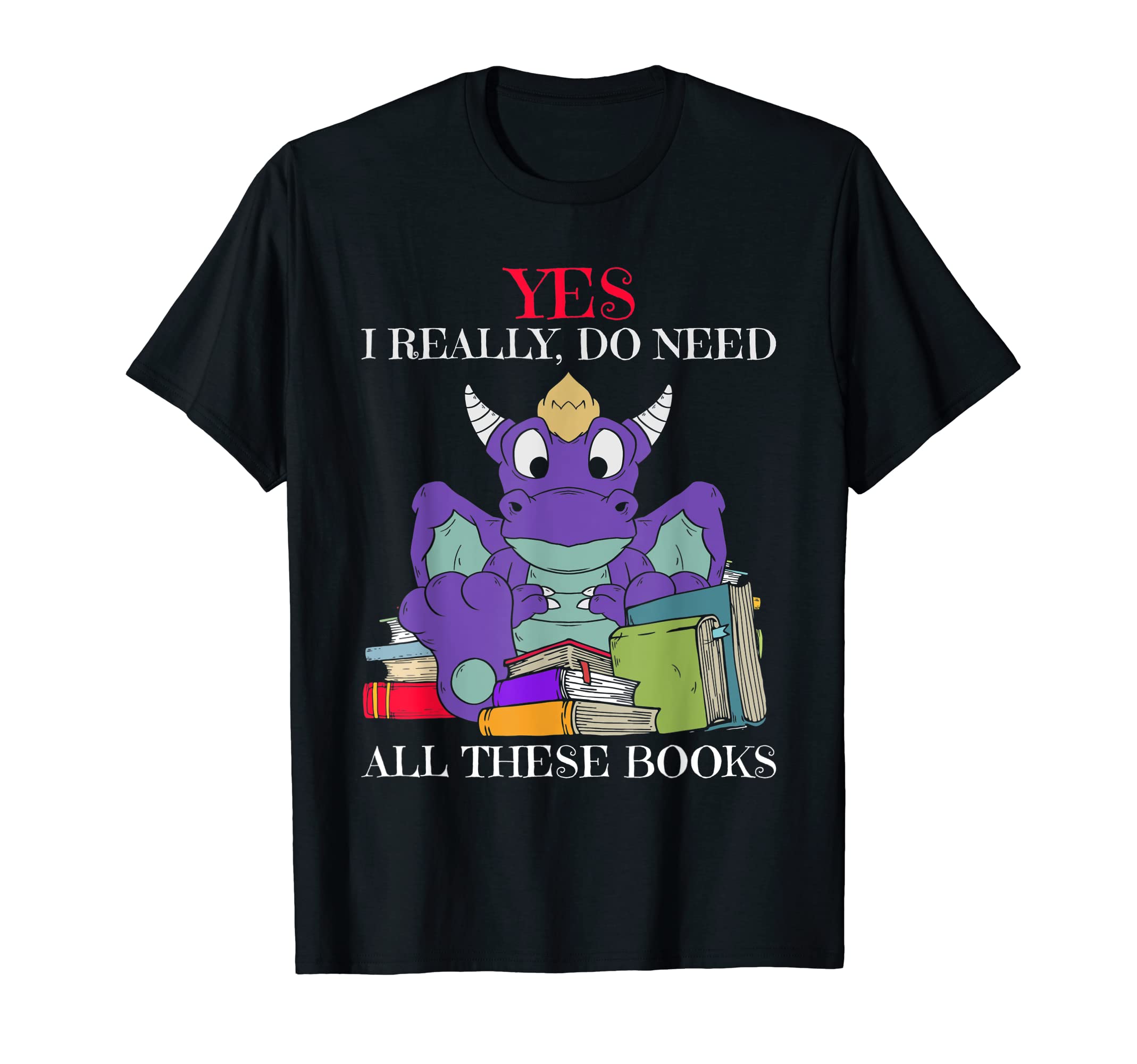 Dragon Lover Book Lover Flying Flame T-Shirt - Graphic Print Men Women - T-Shirt, Sweatshirt, Hoodie