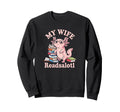 Axolotl Books Readsalotl Bookworm Sweatshirt - Custom Art Print for Adults - T-Shirt, Sweatshirt, Hoodie