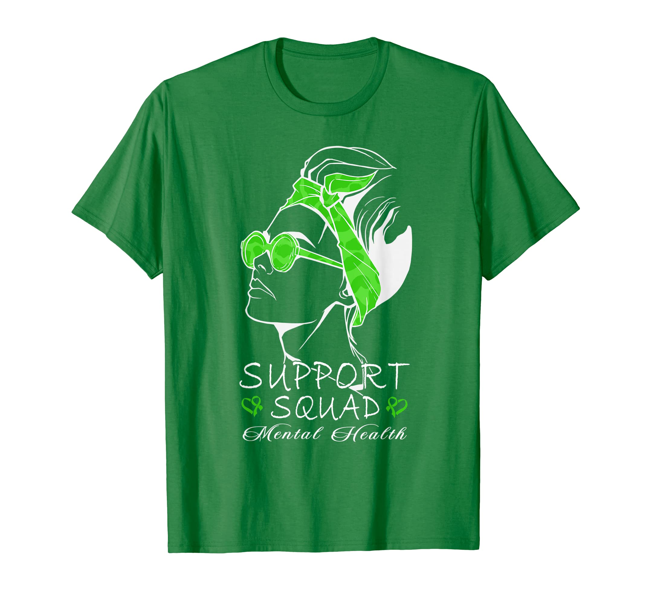 Sunglasses Bandana Green Wear T-Shirt - Aesthetic Graphic Men Women - T-Shirt, Sweatshirt, Hoodie
