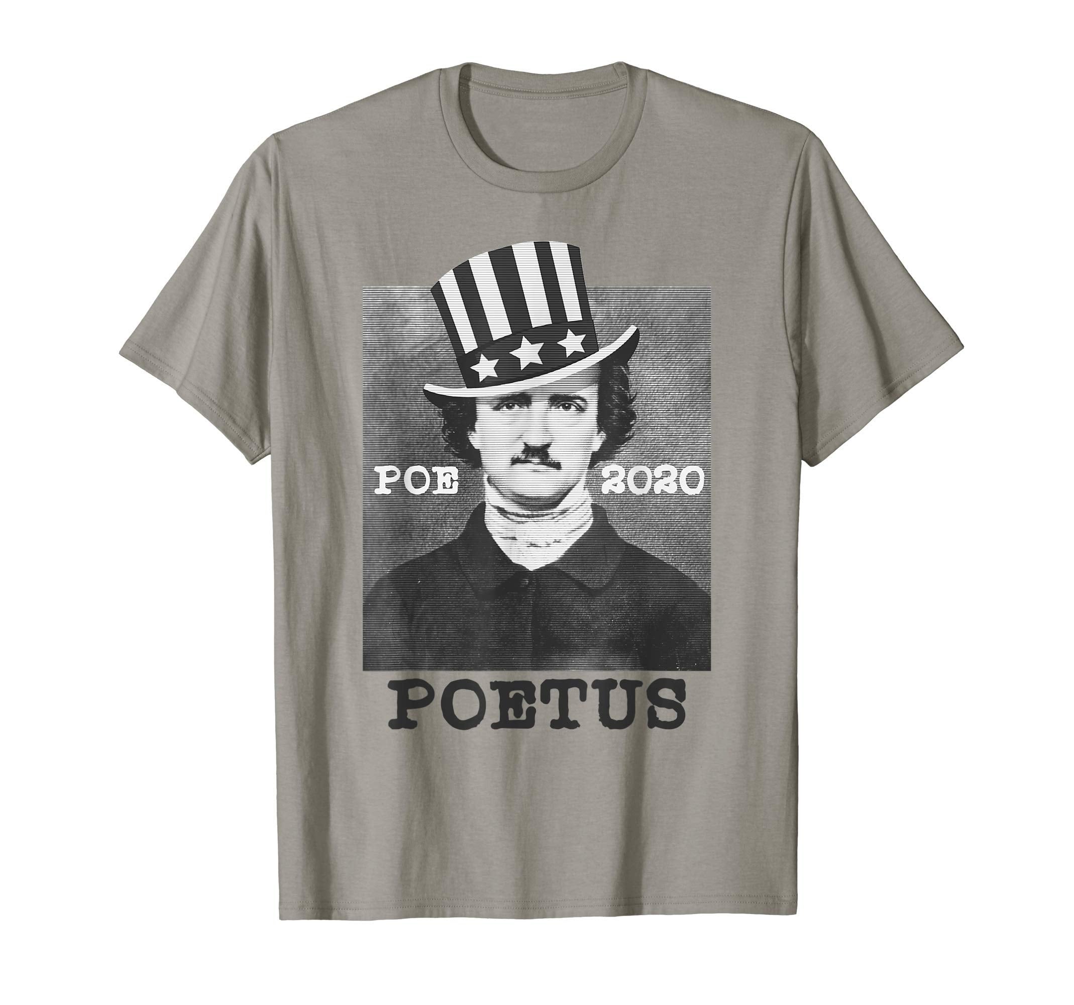 Vote 2020 President Poe Literature T-Shirt - Minimalist Print for Adults - T-Shirt, Sweatshirt, Hoodie