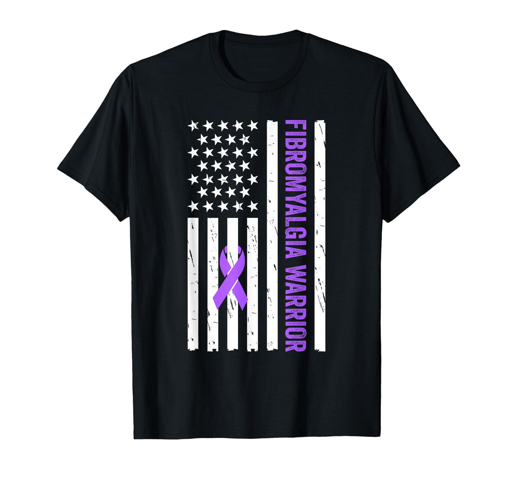 Fibromyalgia Warrior Awareness T-Shirt - Novelty Apparel for Adults - T-Shirt, Sweatshirt, Hoodie