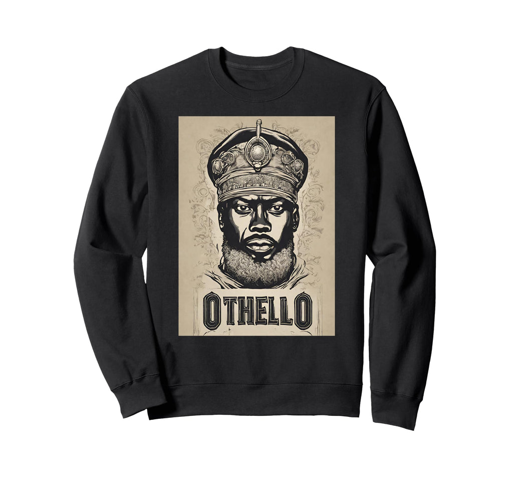 William Shakespeares Othello Sweatshirt - Custom Art Print for Adults - T-Shirt, Sweatshirt, Hoodie