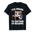 Reading Book Cat Library Reading Teacher T-Shirt - Graphic Print for Adults - T-Shirt, Sweatshirt, Hoodie