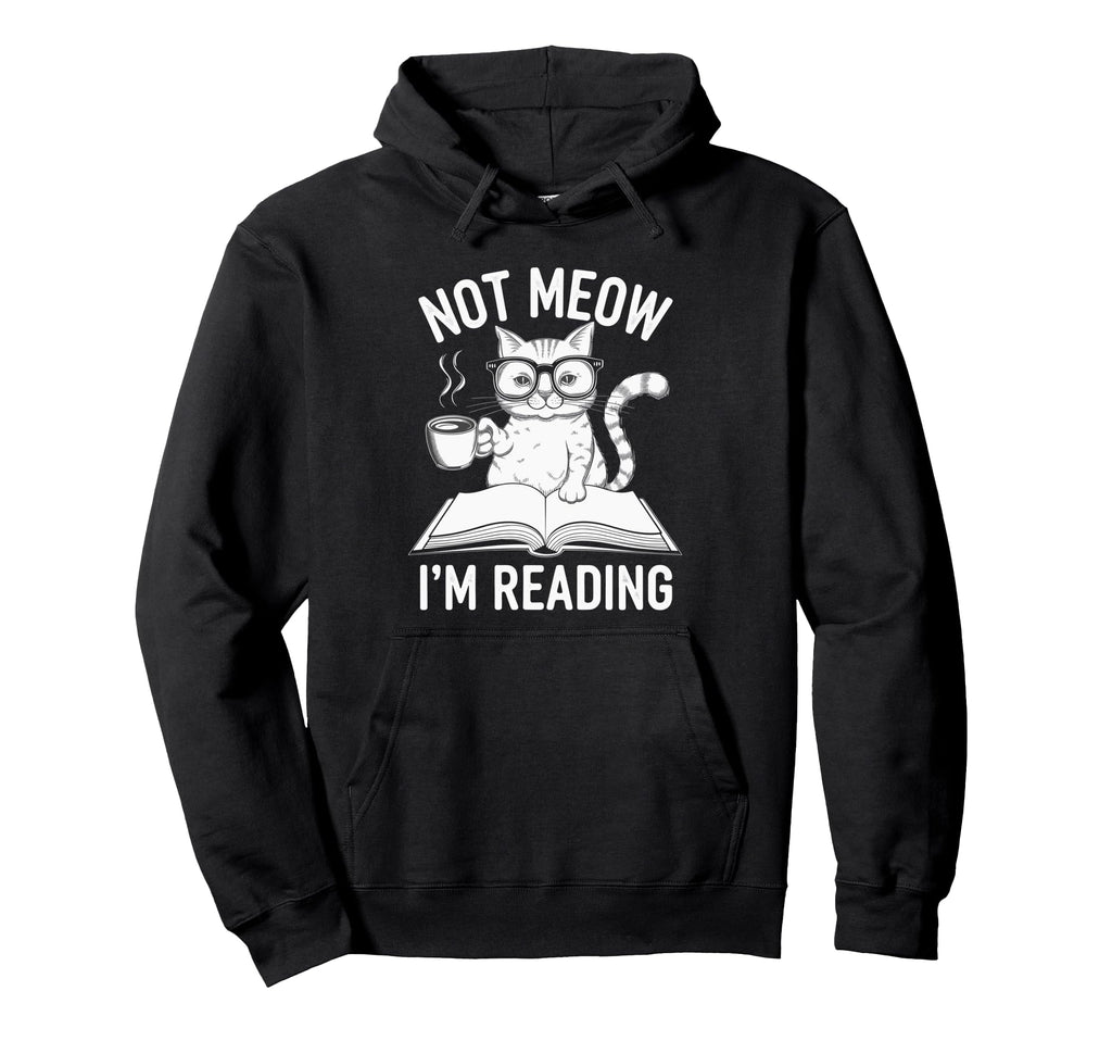 Cat Bookworm Bibliophile Reader Book Sweatshirt - Aesthetic Graphic Unisex - T-Shirt, Sweatshirt, Hoodie