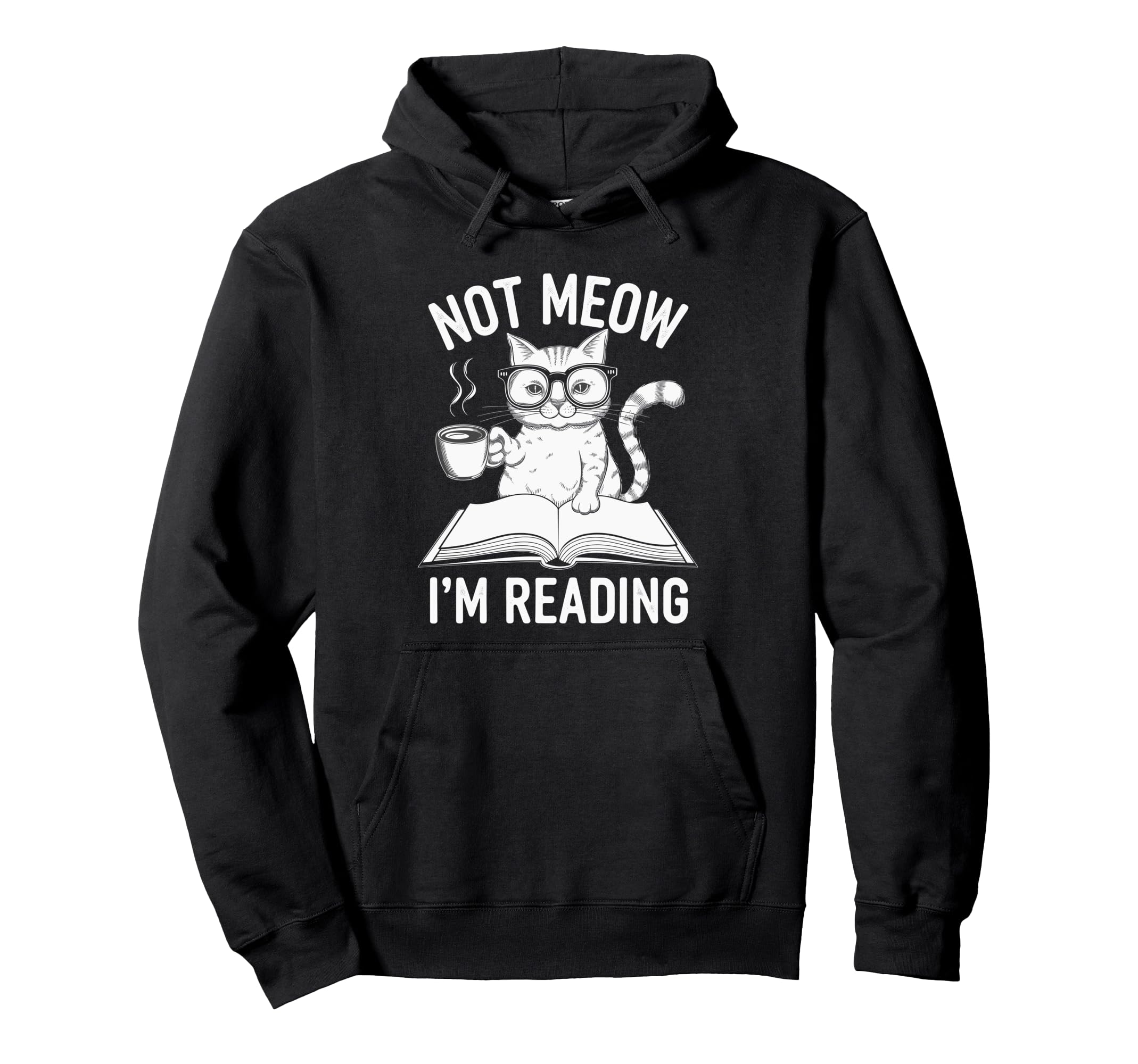 Cat Bookworm Bibliophile Reader Book Sweatshirt - Aesthetic Graphic Unisex - T-Shirt, Sweatshirt, Hoodie
