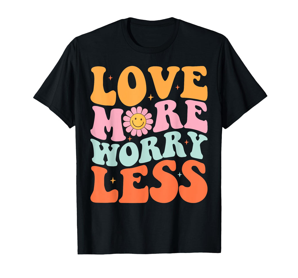 Colorful Positivity And Happiness Lovers T-Shirt - Graphic Print for Adults - T-Shirt, Sweatshirt, Hoodie