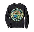 Professional Bookworm Bookish Sweatshirt - Casual Everyday Wear for Adults - T-Shirt, Sweatshirt, Hoodie
