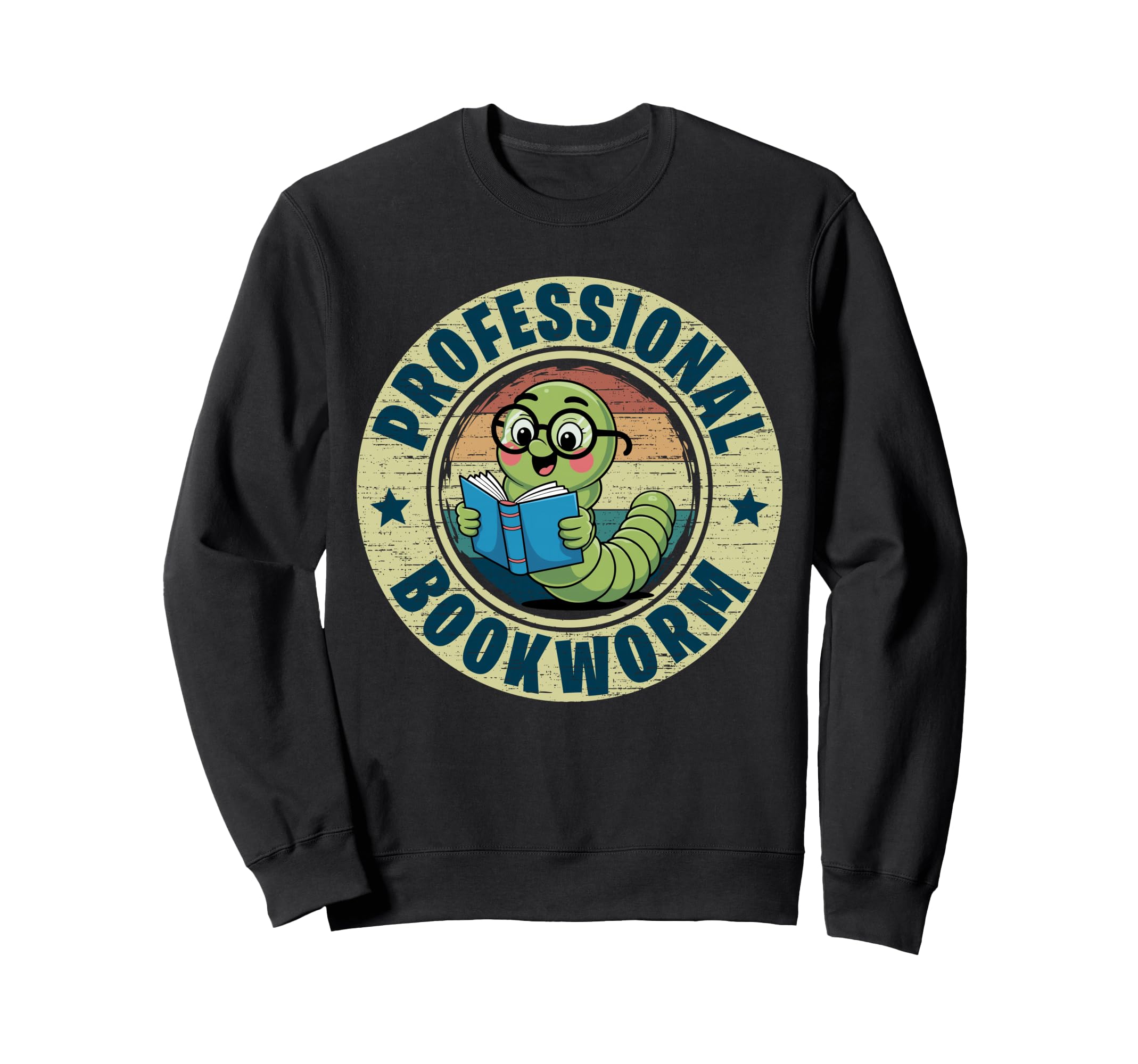 Professional Bookworm Bookish Sweatshirt - Casual Everyday Wear for Adults - T-Shirt, Sweatshirt, Hoodie