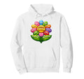 Vibrant Empowerment Flower Positive Hoodie - Streetwear Style Unisex - T-Shirt, Sweatshirt, Hoodie