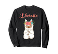 Funny Llamaste Llama Yoga Meditation Sweatshirt - Novelty Apparel Unisex - T-Shirt, Sweatshirt, Hoodie