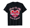 Books Are My Love Language Reading Lover T-Shirt - Custom Art Print Unisex - T-Shirt, Sweatshirt, Hoodie