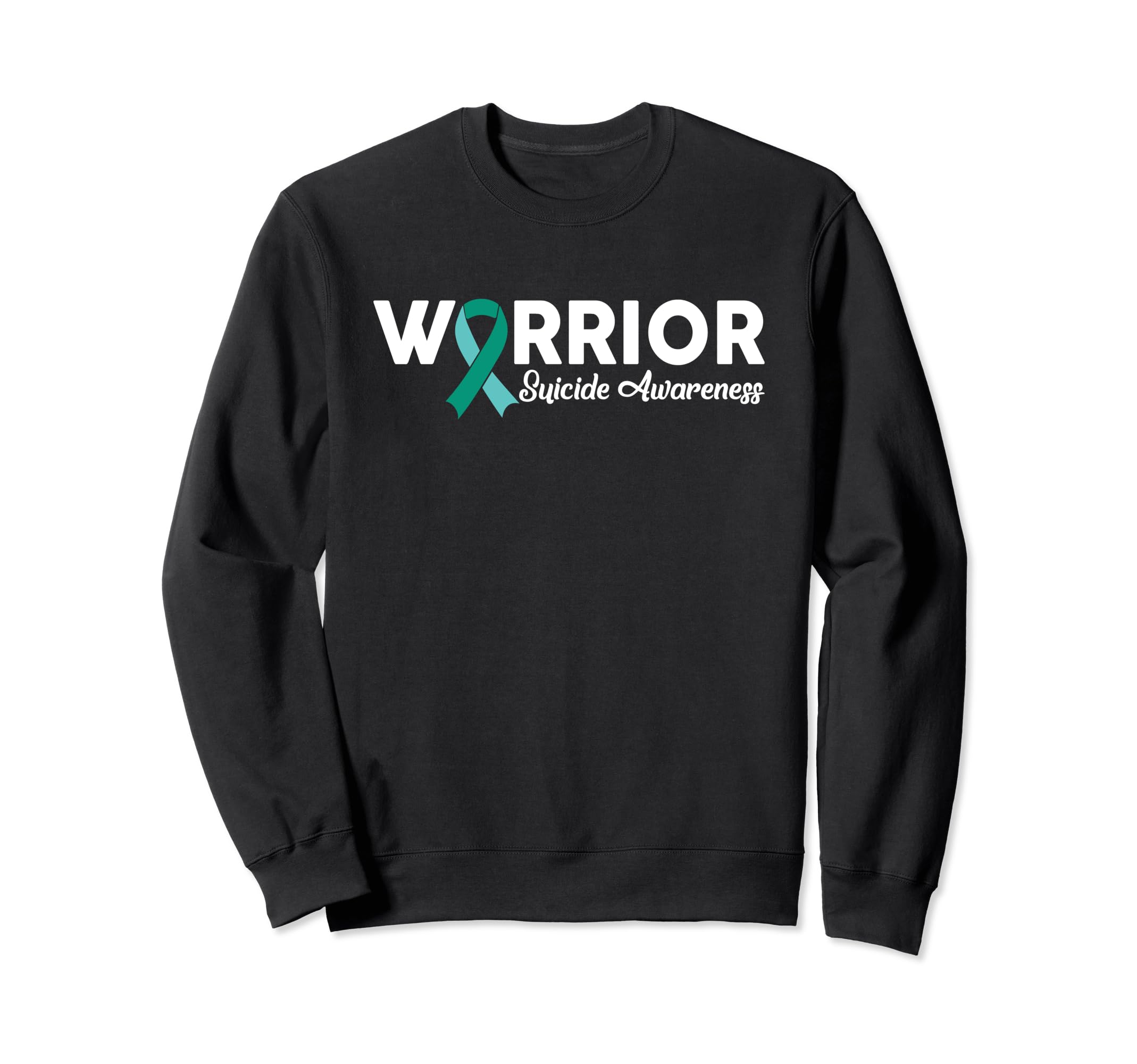 Suicide Awareness Warrior Mental Sweatshirt - Custom Art Print Unisex - T-Shirt, Sweatshirt, Hoodie