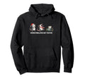 Funny Santa Opossums Overstimulated But Hoodie - Trendy Graphic for Adults - T-Shirt, Sweatshirt, Hoodie