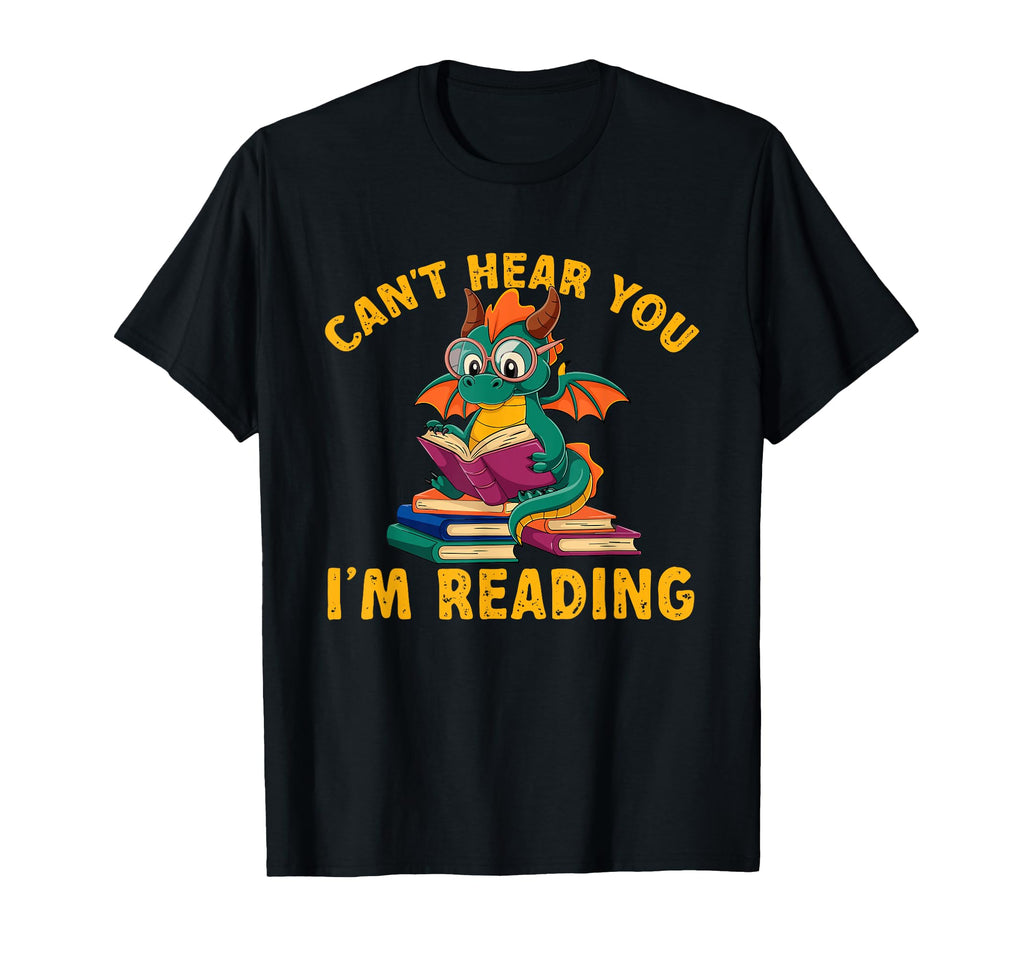 Reading Dragon Shirts Magical Book T-Shirt - Novelty Apparel Men Women - T-Shirt, Sweatshirt, Hoodie