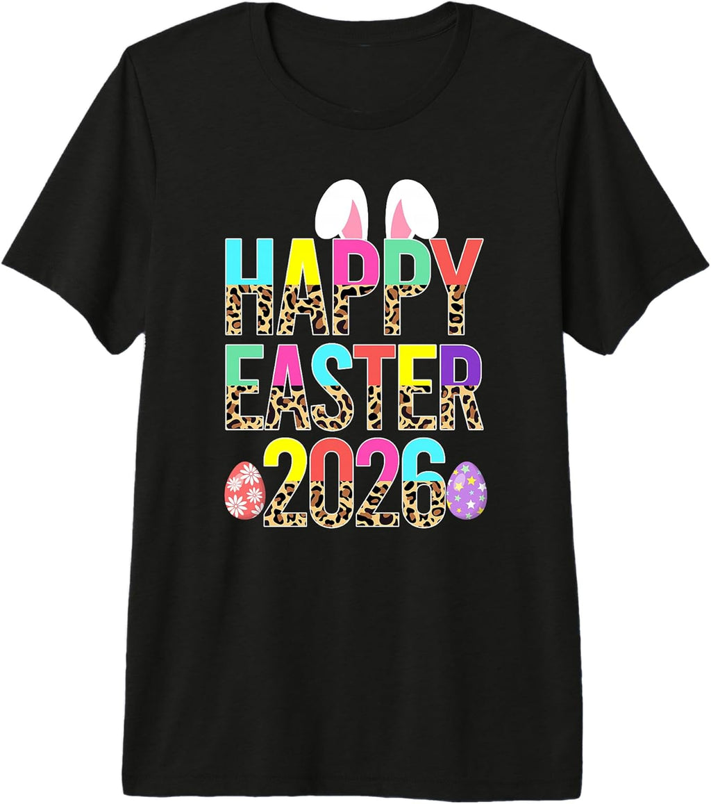 Happy Easter Day 2026 Rabbit Bunny For Men Women Unisex T-shirt, Sweatshirt, Hoodie, Long Sleeve Tee - T-Shirt, Sweatshirt, Hoodie