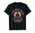 Find Your Inner Balance Chakra T-Shirt - Fun Novelty Design for Adults - T-Shirt, Sweatshirt, Hoodie