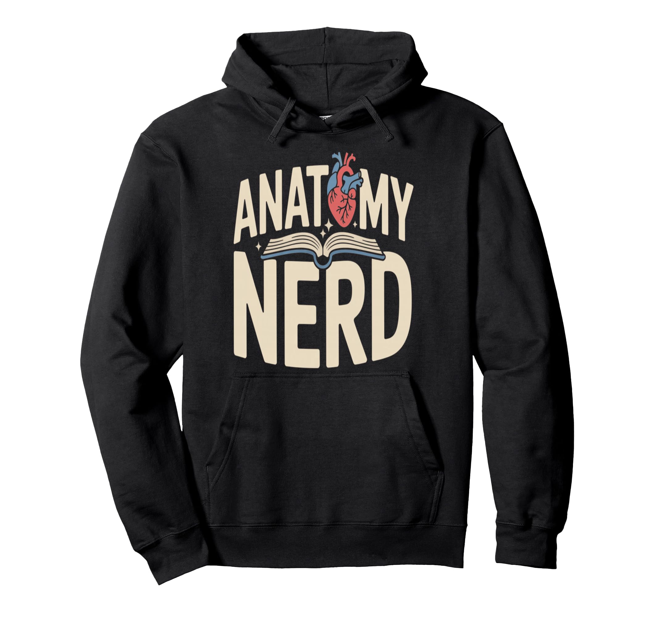 Anatomy Nerd Human Body Medical Hoodie - Aesthetic Graphic Men Women - T-Shirt, Sweatshirt, Hoodie