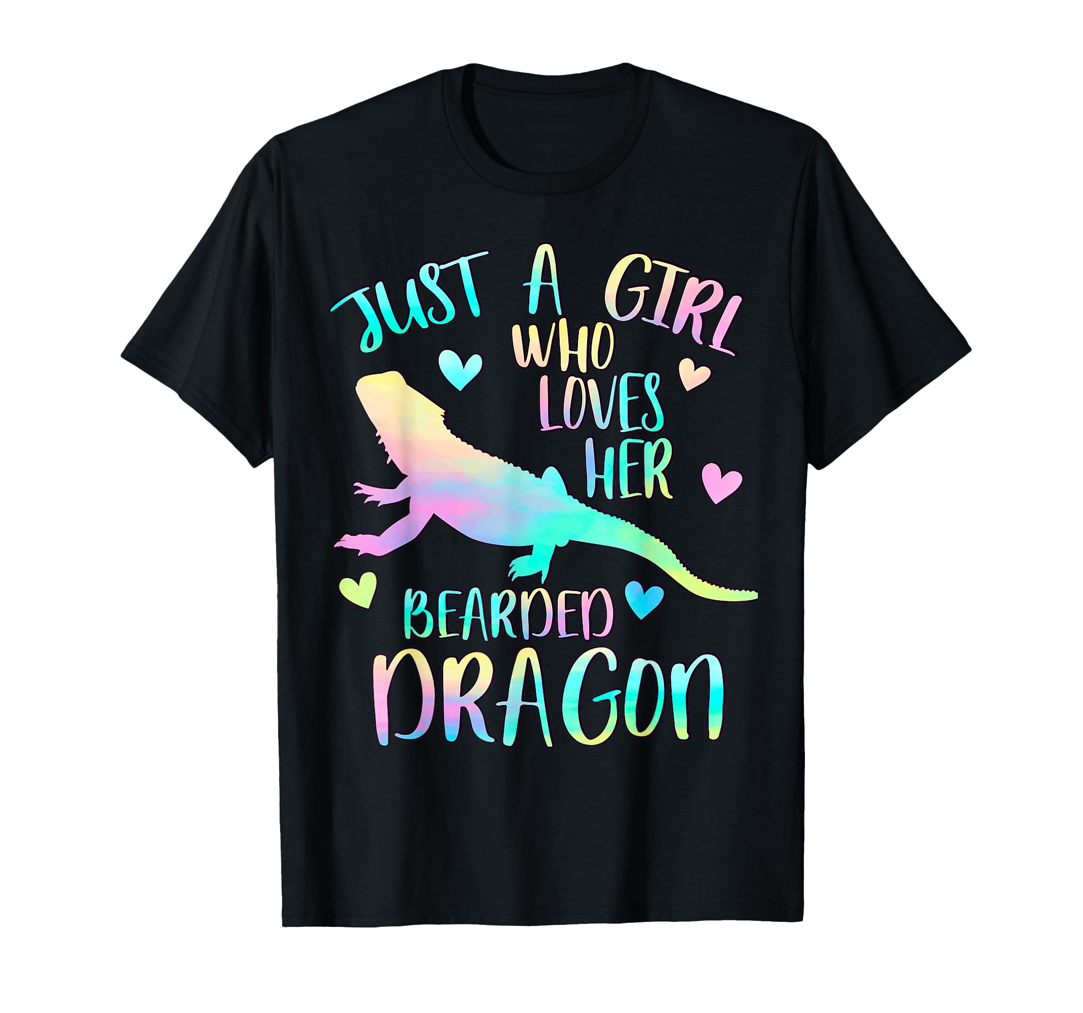 Just Who Loves Her Bearded Dragon T-Shirt - Unique Graphic Men Women - T-Shirt, Sweatshirt, Hoodie