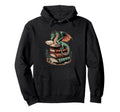 Dragon Perched Books Fantasy Reading Hoodie - Unique Graphic Unisex - T-Shirt, Sweatshirt, Hoodie
