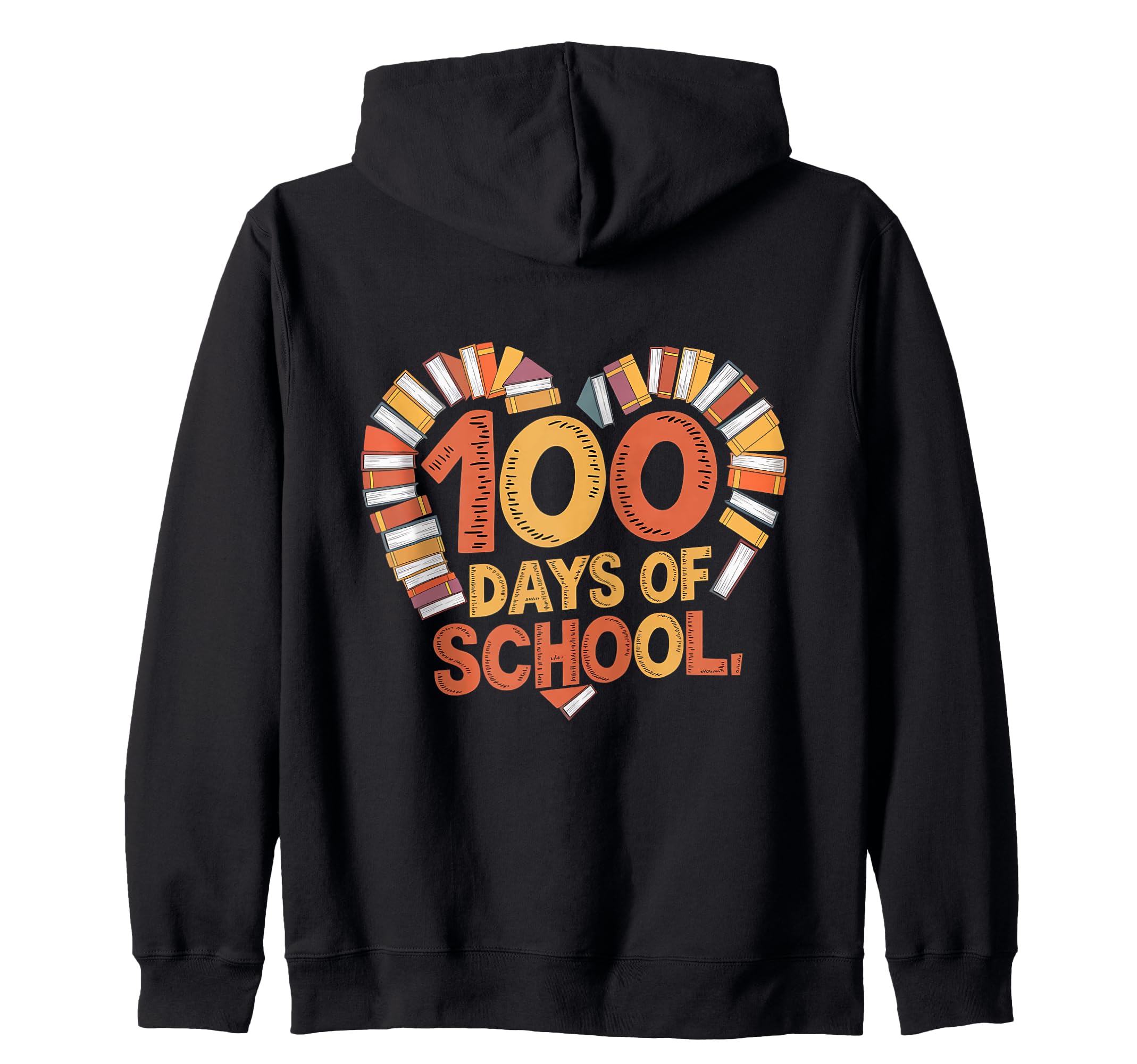100 Days School Bibliophiles Who Love T-Shirt - Trendy Graphic for Adults - T-Shirt, Sweatshirt, Hoodie